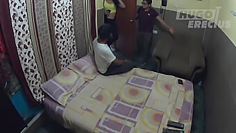 Sloton和alejandro与hugo Erectus一起享受狂野的无套三人行