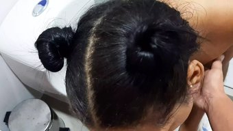 性感拉丁美女业余少女口交