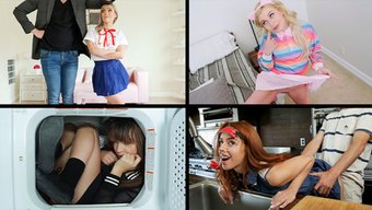 戴眼镜的小个子少女被操紧致的阴道 - 合集