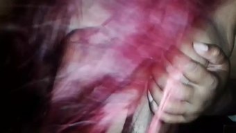委内瑞拉妻子的大自然乳房和紧致的身体的自制视频